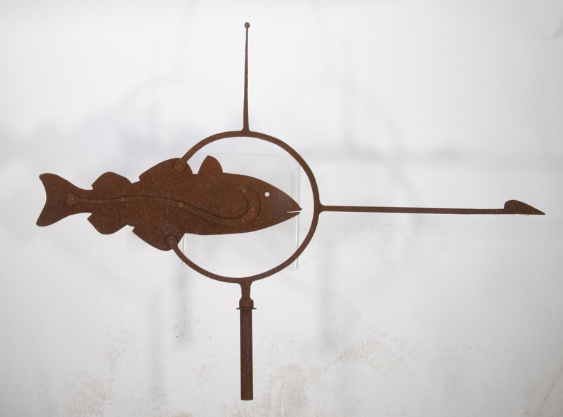 FISH WEATHERVANE Vintage Sheet