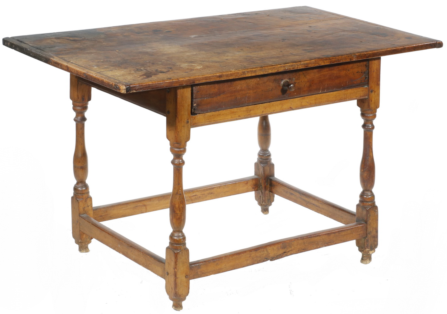 EARLY 19TH C AMERICAN TAVERN TABLE 2b3b90