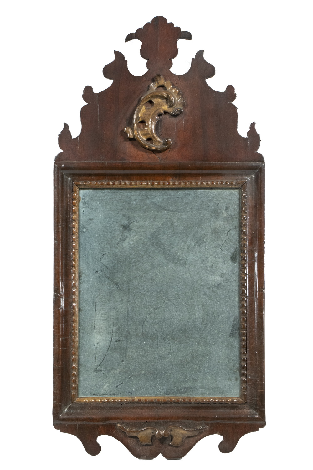 QUEEN ANNE COURTING MIRROR Circa 1740