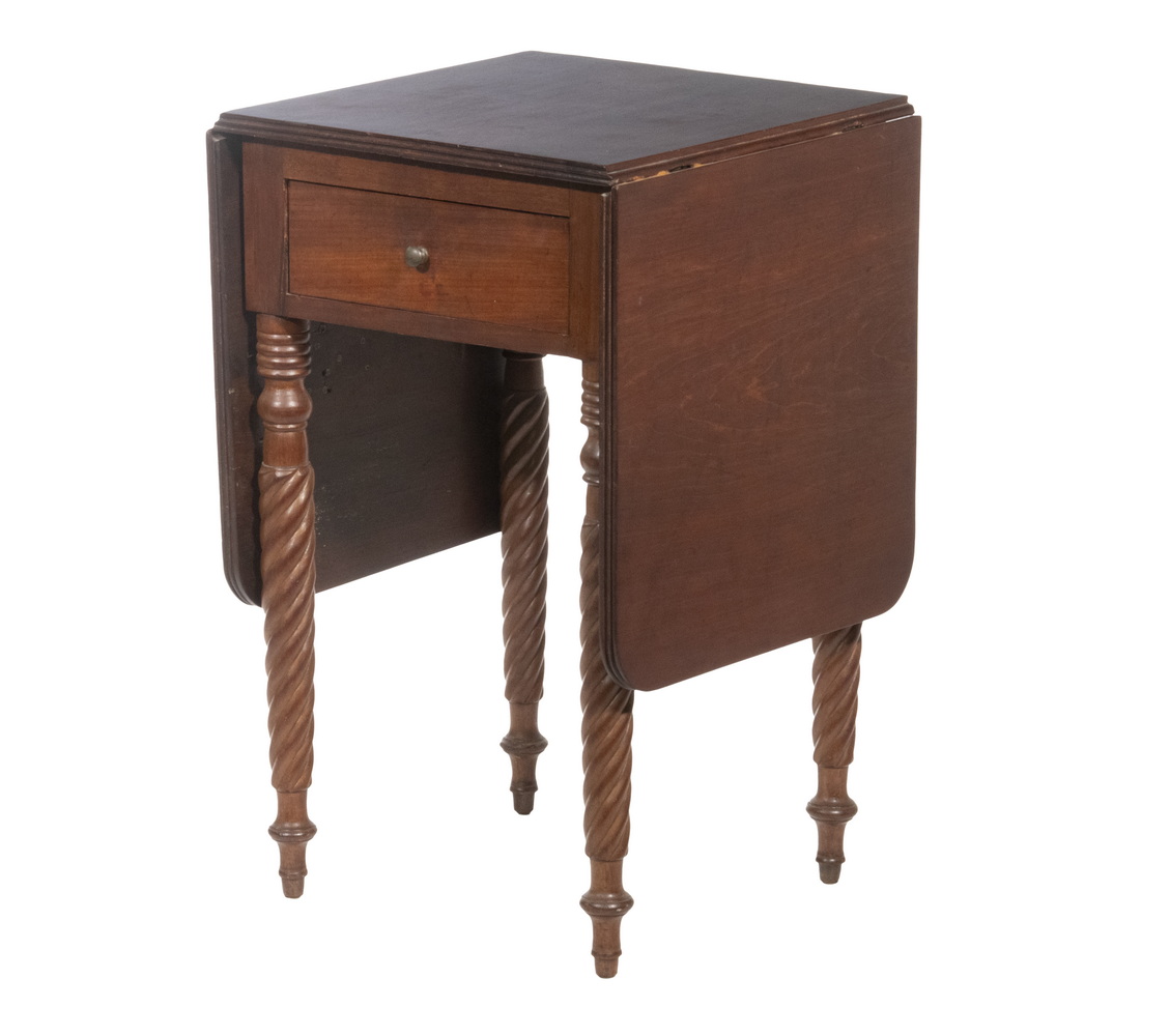 SHERATON MAHOGANY STAND 19th c.