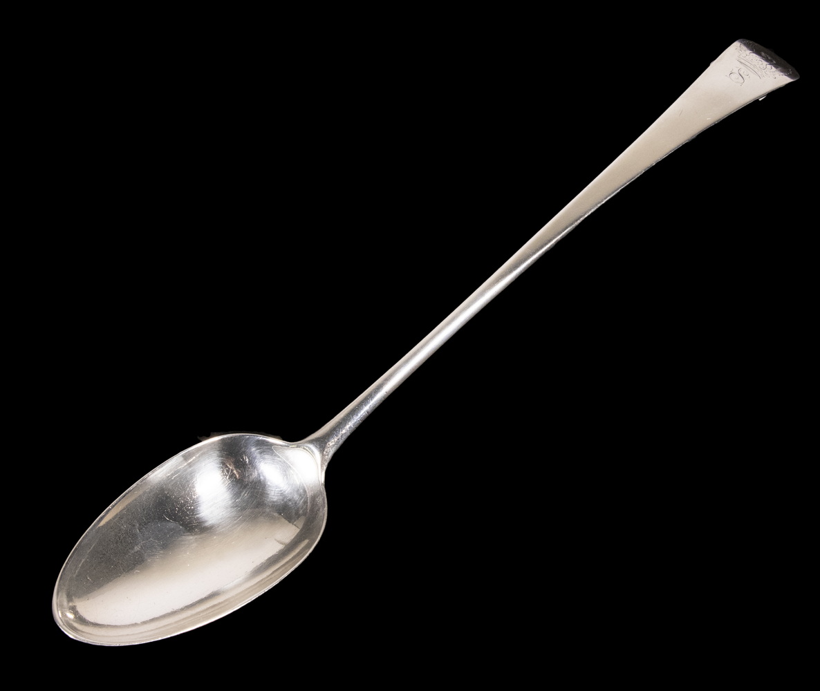 HESTER BATEMAN SILVER BASTING SPOON