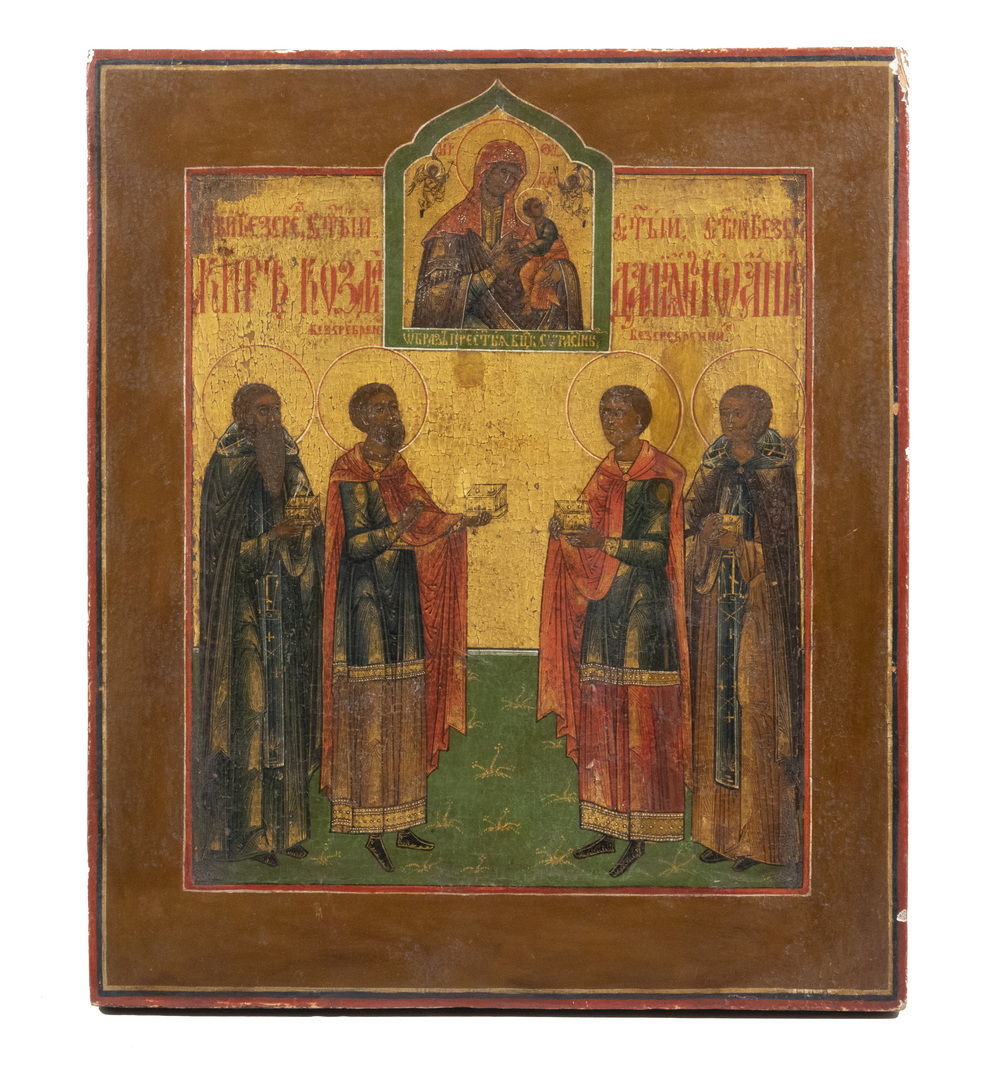 RUSSIAN ICON LATE 17TH EARLY 18TH 2b3c6d