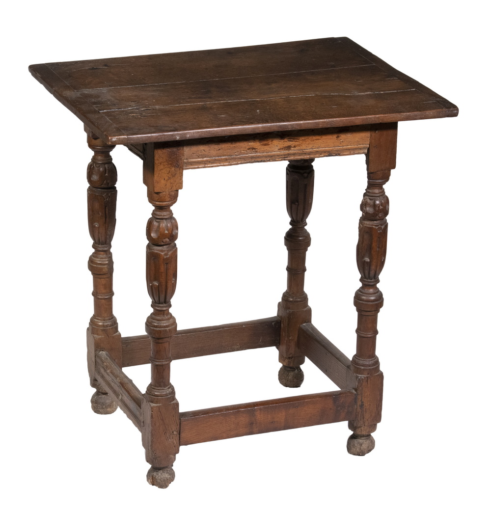 17TH C OAK SIDE TABLE English 2b3ce0