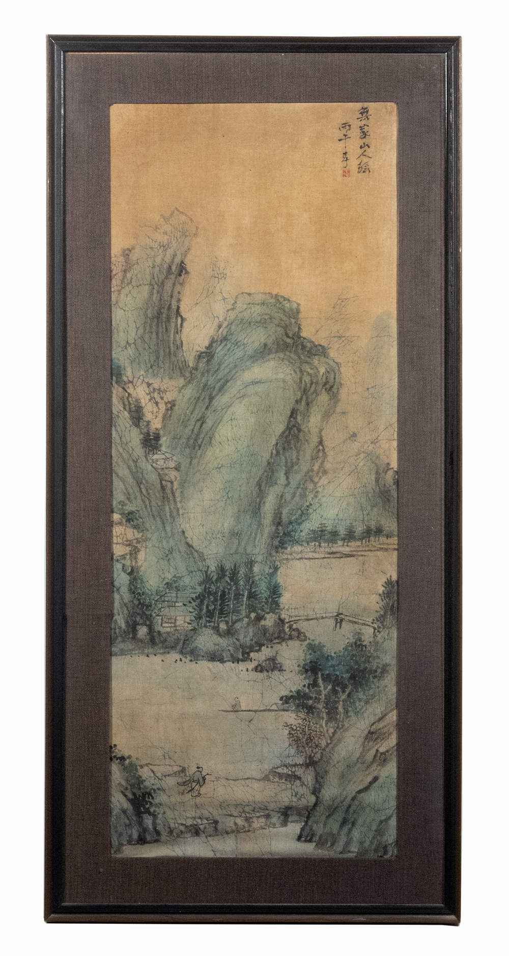 18TH C CHINESE SCROLL PAINTING 2b3dd8