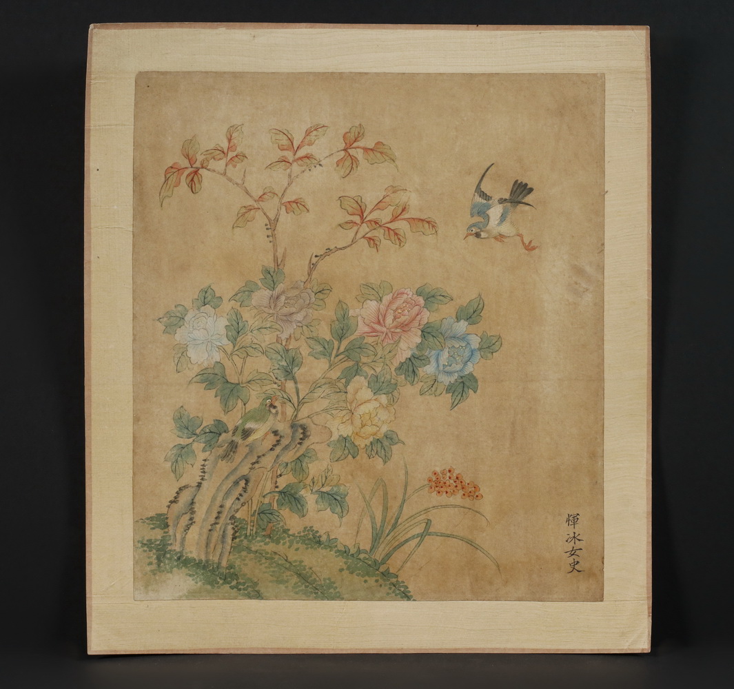 19TH C CHINESE PAINTING Flying 2b3dee
