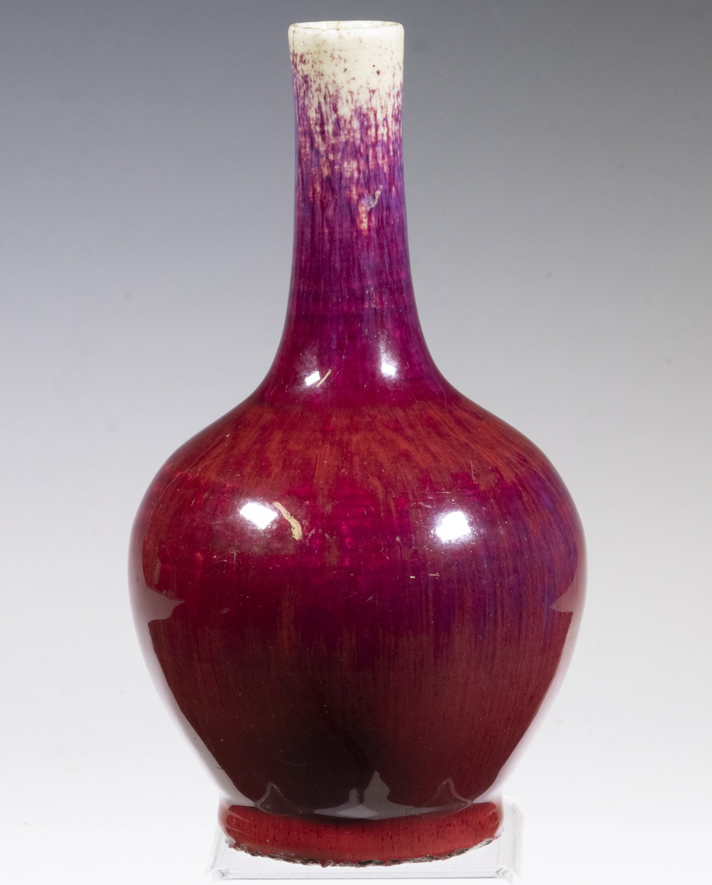 CHINESE SANG DE BOEUF VASE Oxblood 2b3dff