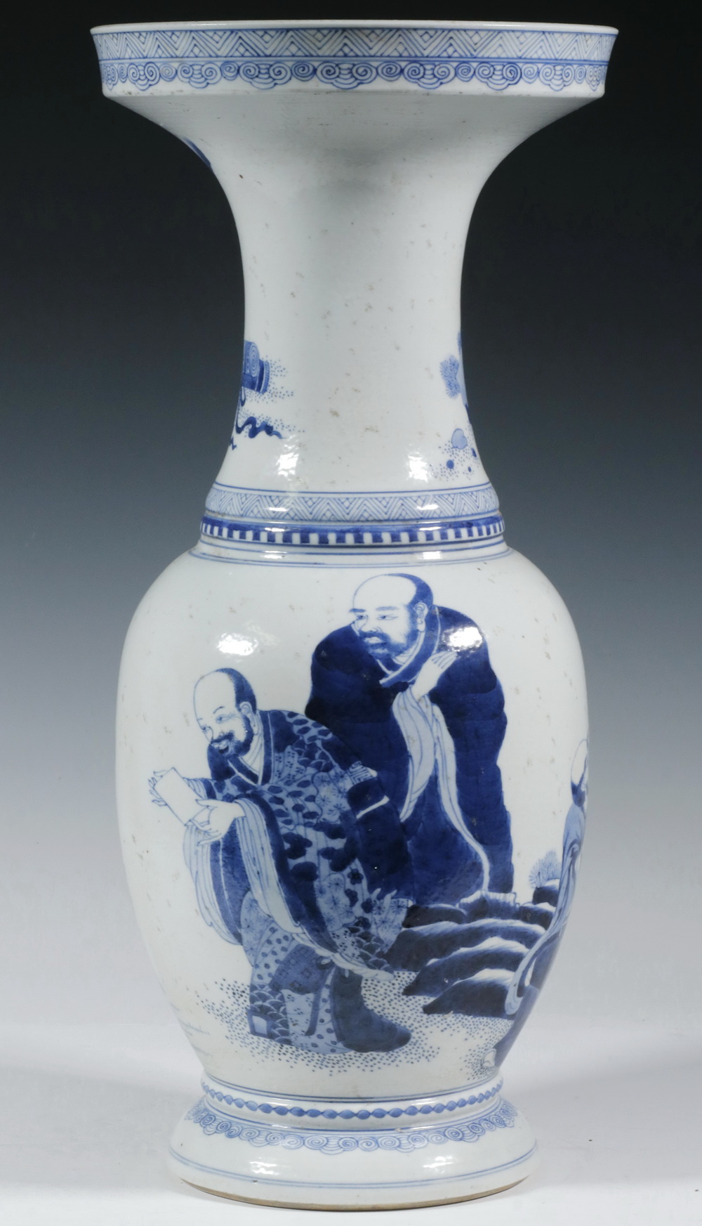 CHINESE BLUE AND WHITE PHOENIX 2b3e12