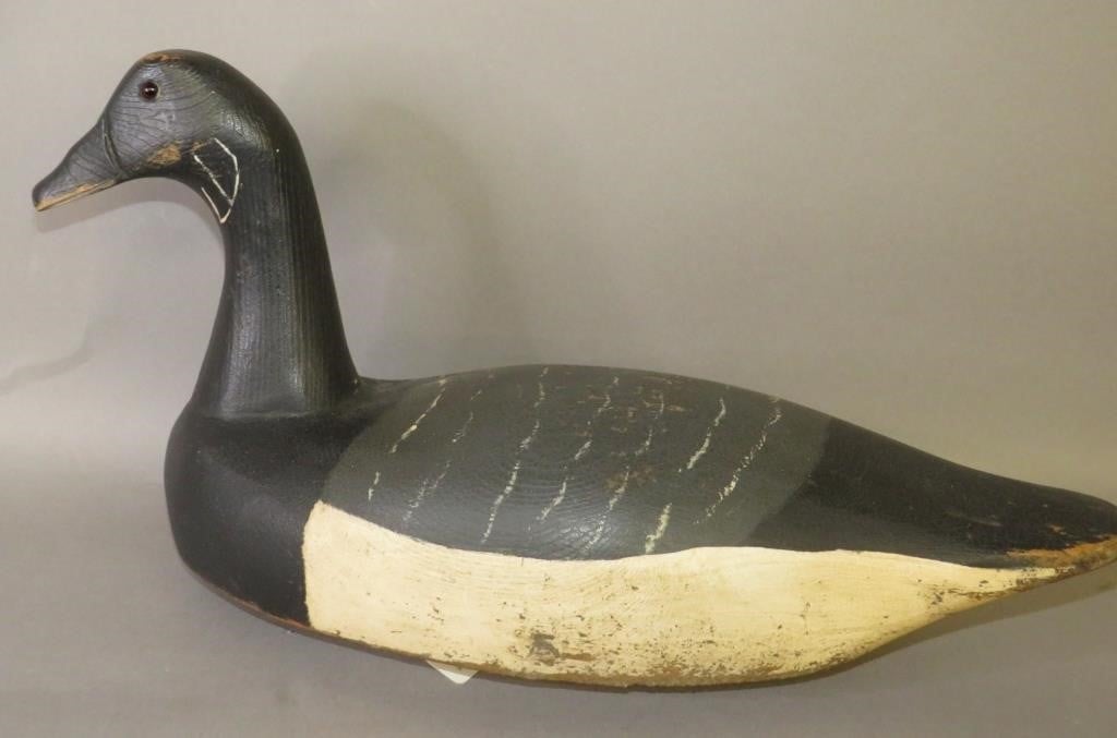 WORKING BRANT DUCK DECOY ATTRIBUTED 2b7178