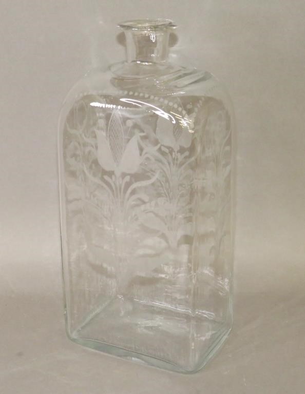 ENGRAVED TULIP S BLOWN GLASS CASE 2b71c8