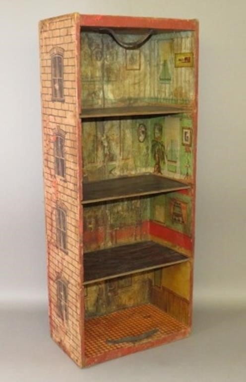 DUNHAM COCONUT WOODEN CRATE DOLLHOUSE ca  2b7241