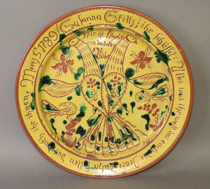 REPRODUCTION OF 1789 ORIGINAL SGRAFFITO