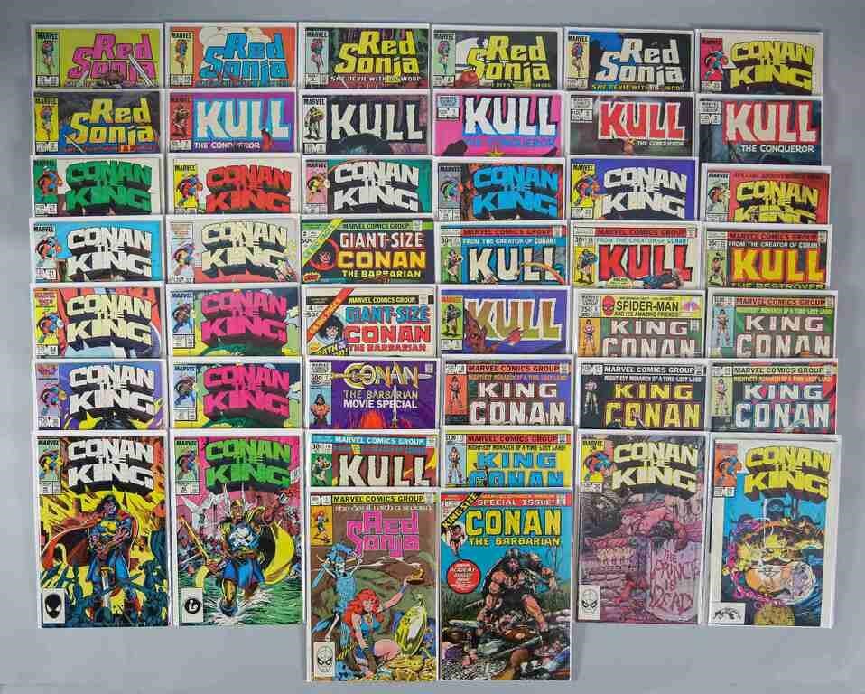 83 COMICS KING CONAN KULL RED SONJAMarvel 2b773a