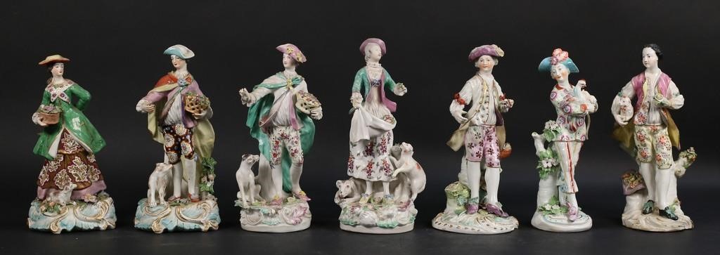 7 DERBY CHELSEA PORCELAIN FIGURES7 2b77b6