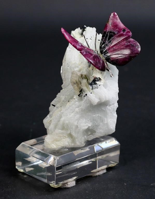 PETER MULLER RUBY ZOISITE BUTTERFLYPeter 2b782f