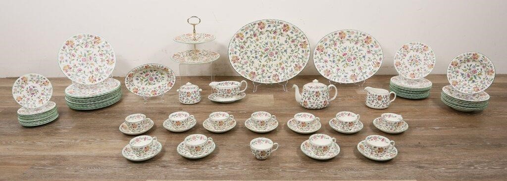 MINTON HADDON HALL PORCELAIN DINNER