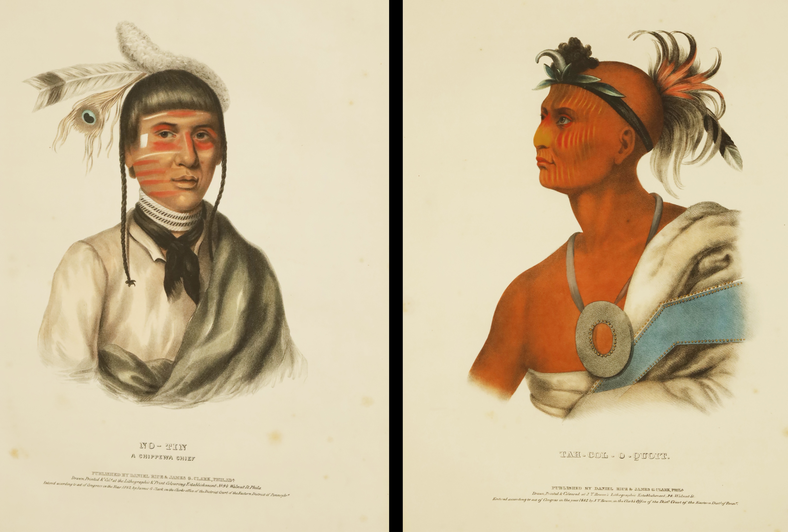 MCKENNEY AND HALL, CHIPPEWA CHIEF AND