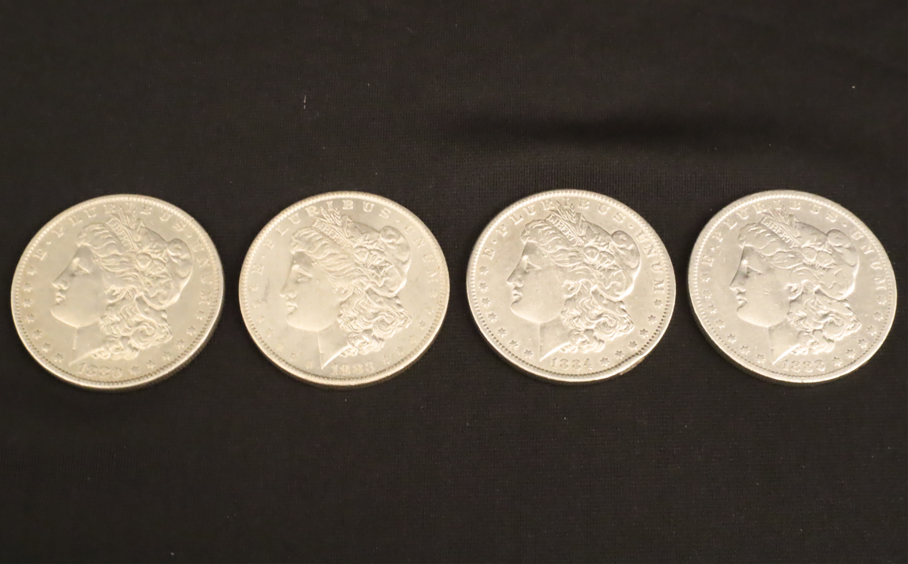 FOUR PRE 1900 HIGH QUALITY MORGAN 2b79de