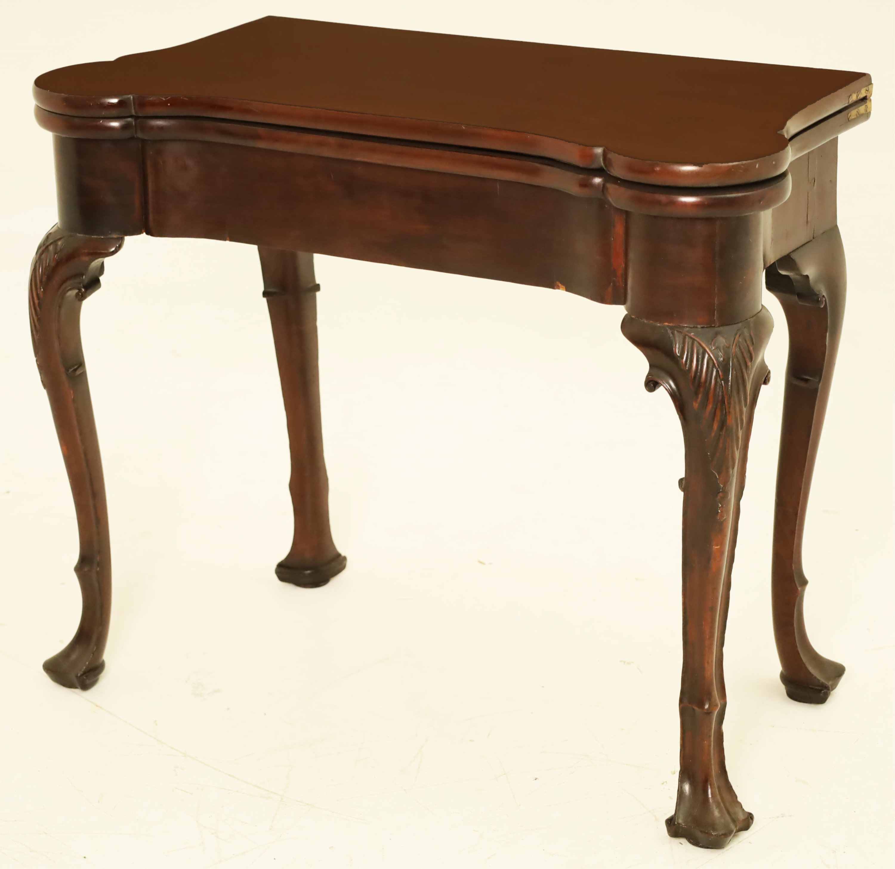 IRISH QA STYLE MAHOGANY GAMES TABLE  2b7ad7