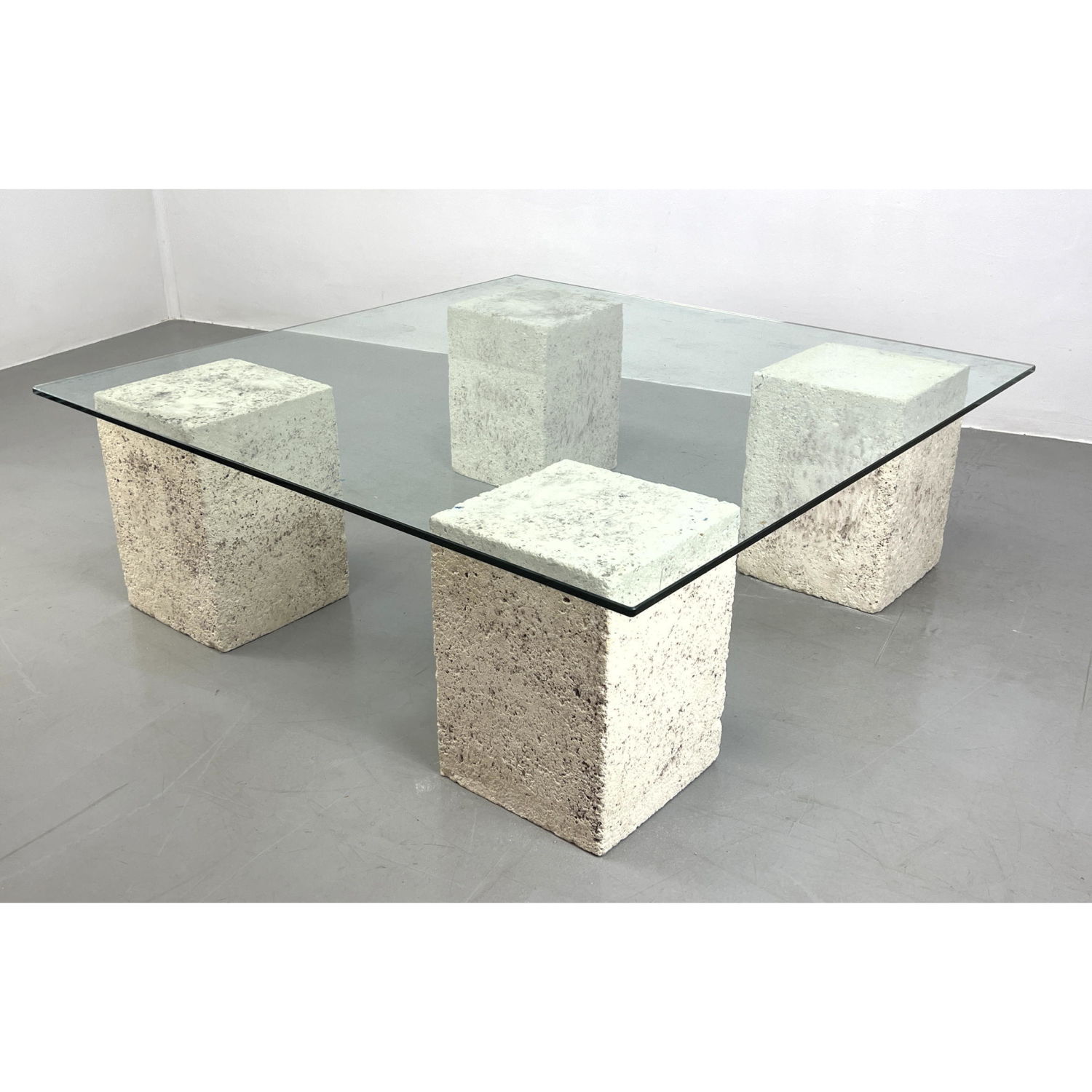 Coquina Stone Style Coffee Table.