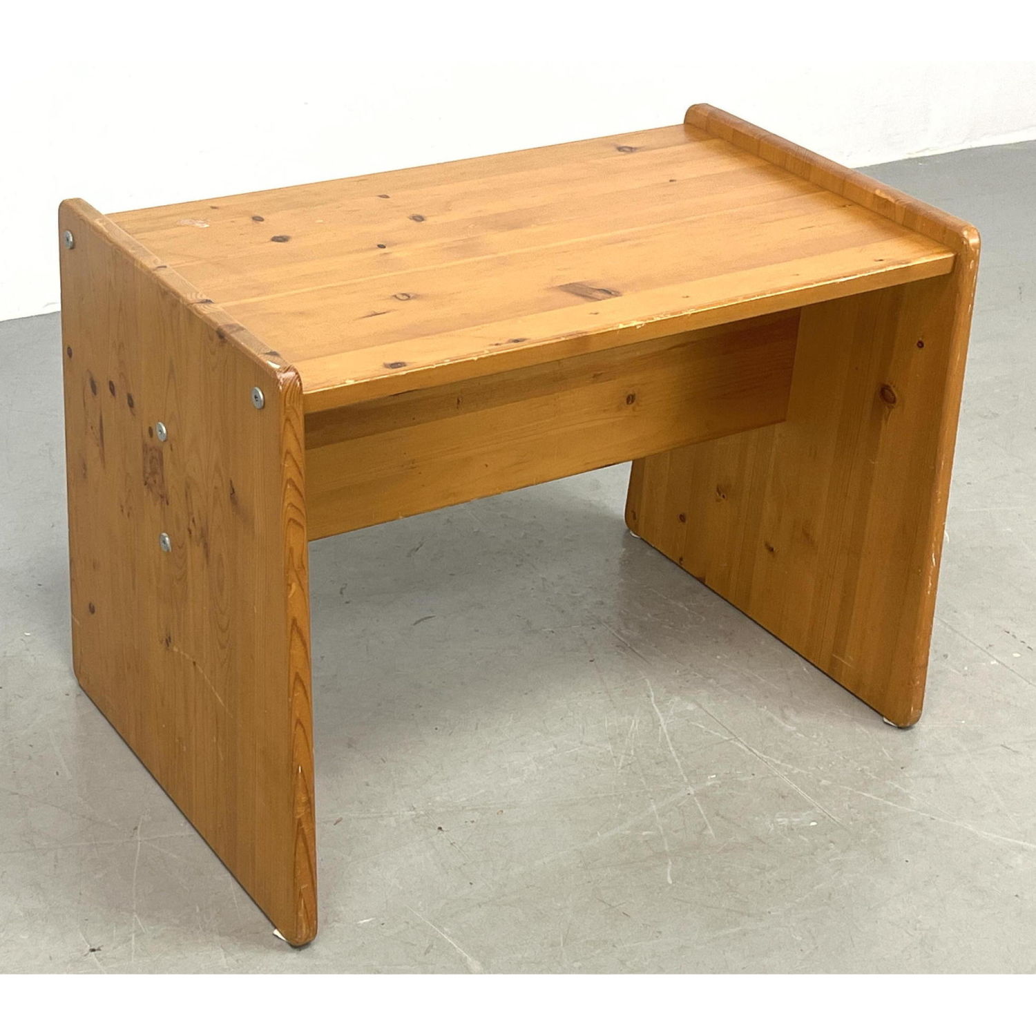 Modernist Pine Bench Stool. 

Dimensions: