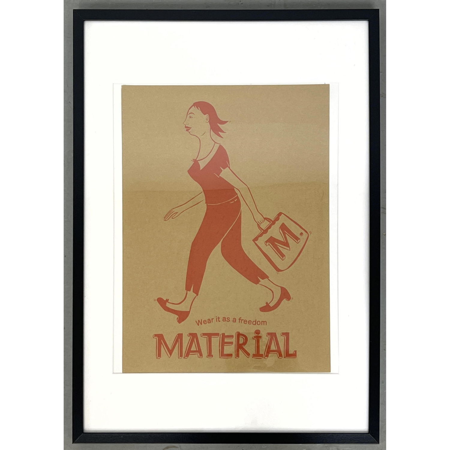 Margaret Kilgallen Print Framed 2b8d20