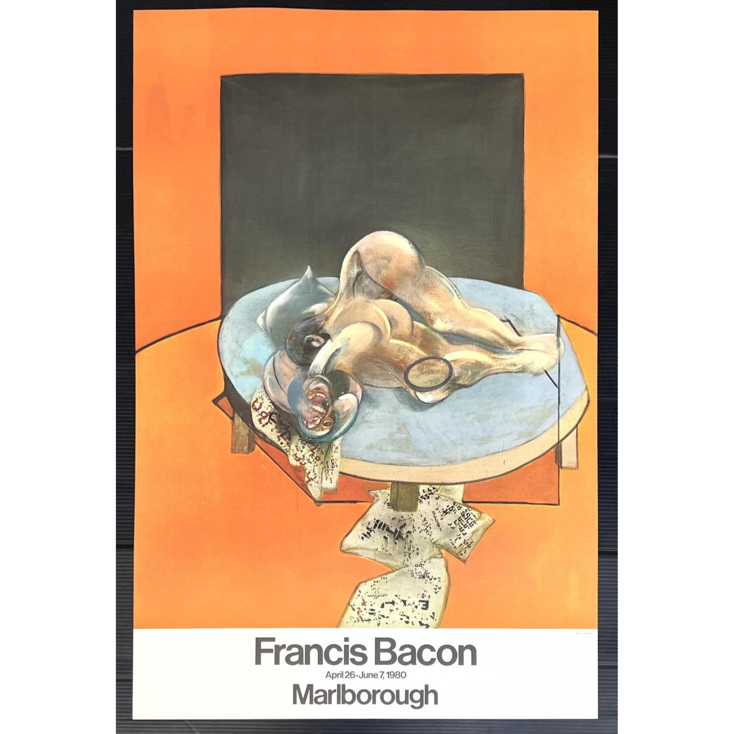 FRANCIS BACON 1980 Vintage original 2b8d30