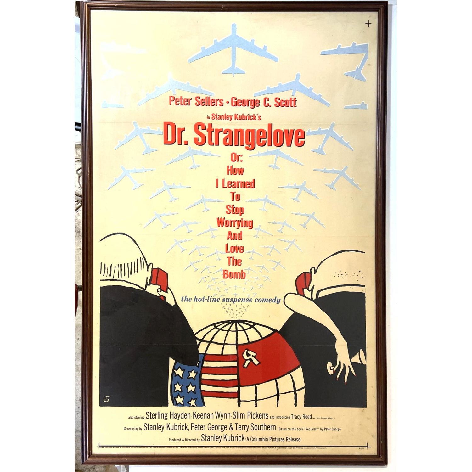 Dr Strangelove Movie Poster. Day-Glo