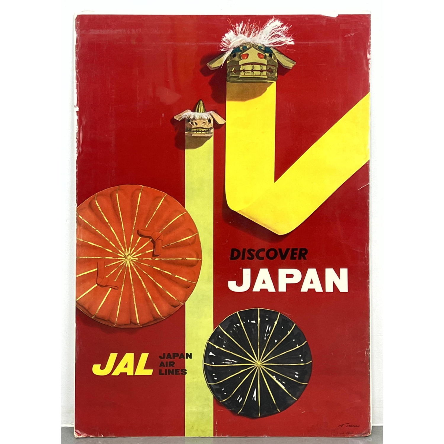 JAPAN AIR LINES Vintage Travel 2b8d39