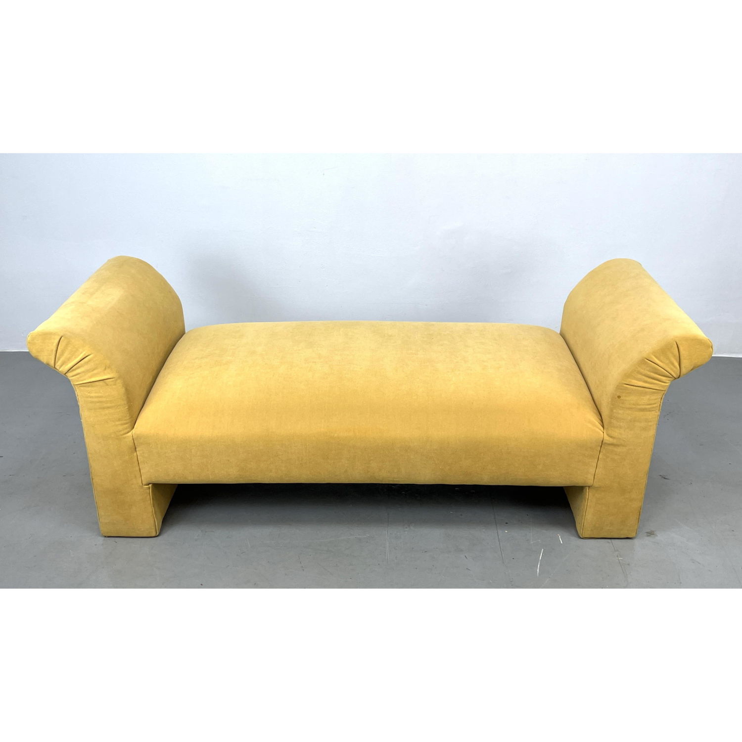 Fully Upholstered Rolled end Bench 2b8e1f