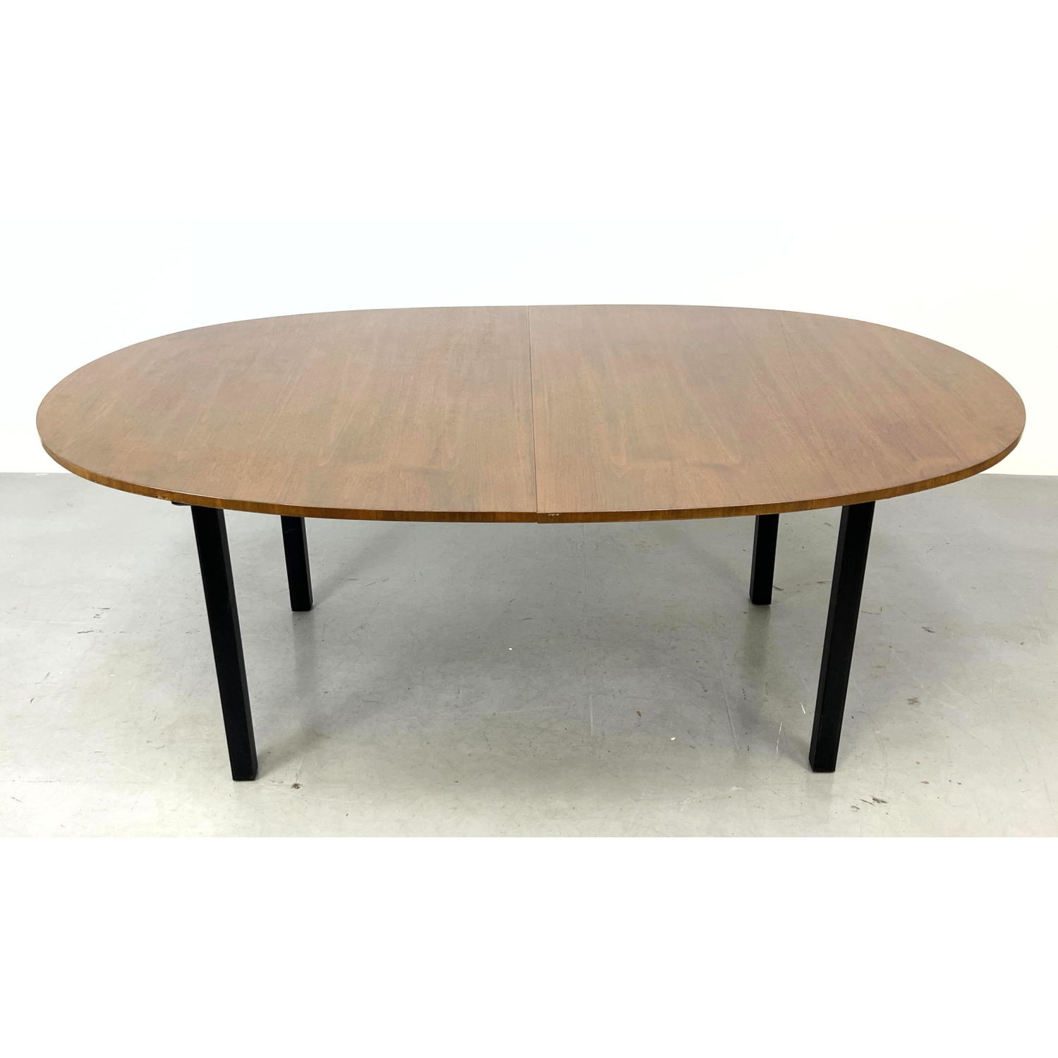 American Modern Walnut Dining Table  2b8e8b