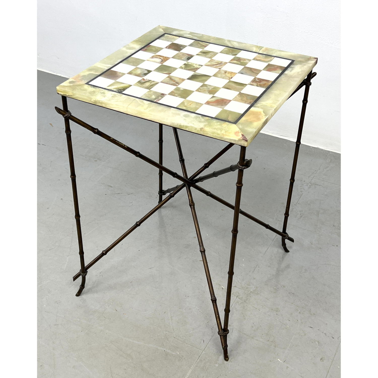 Onyx Top Game Board Table with