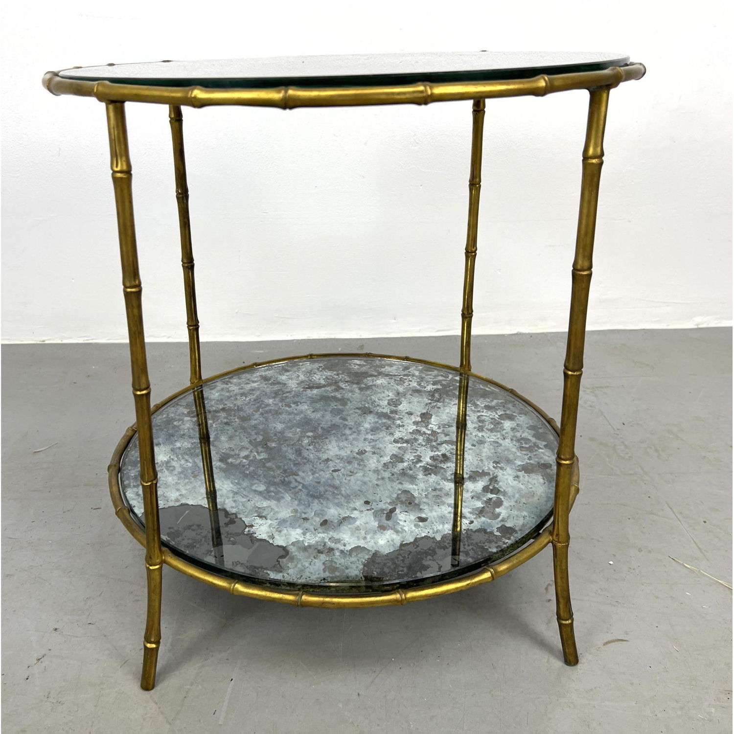 Bagues Style Side Table with Eglomise 2b8f88