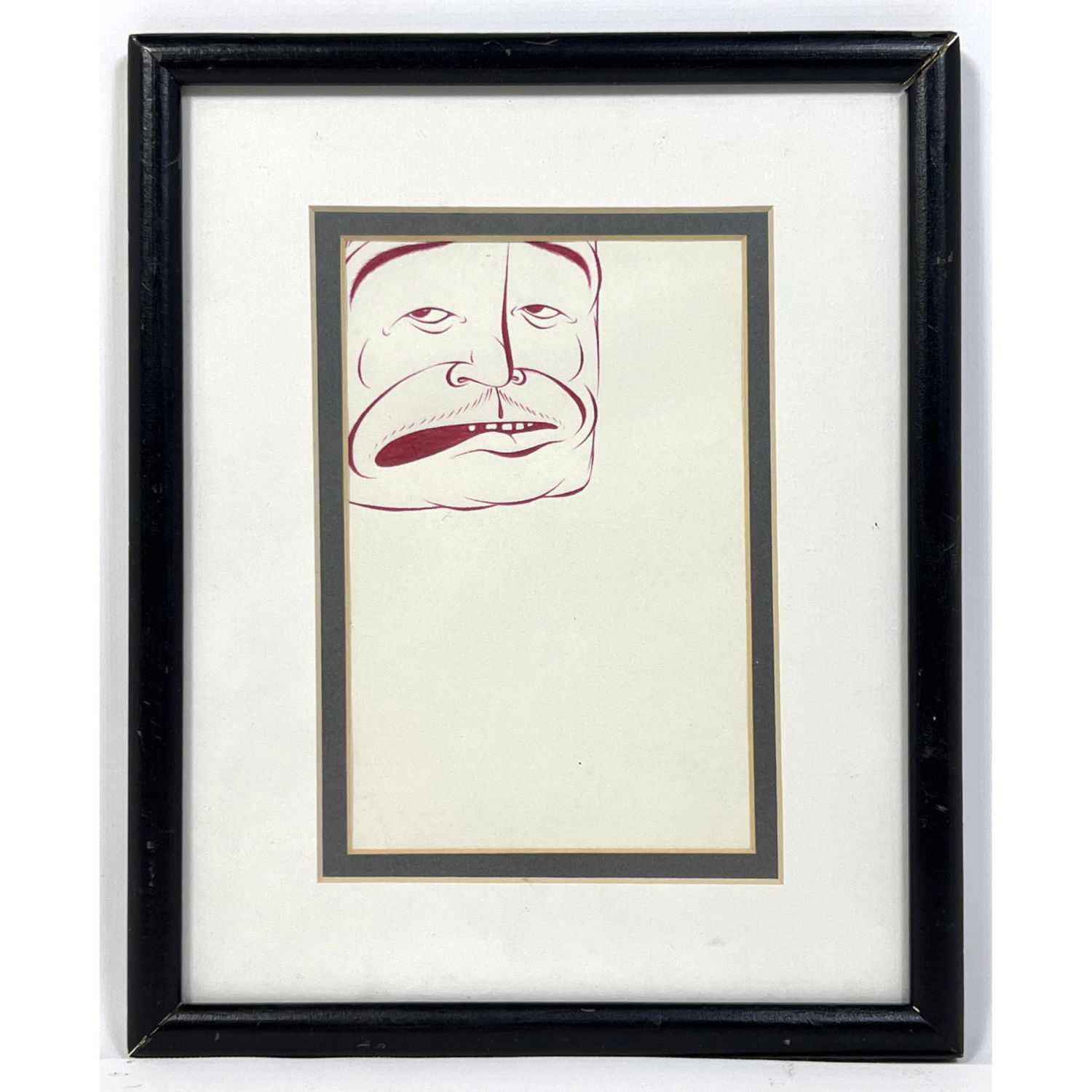 Attributed to Barry McGee. Drawing