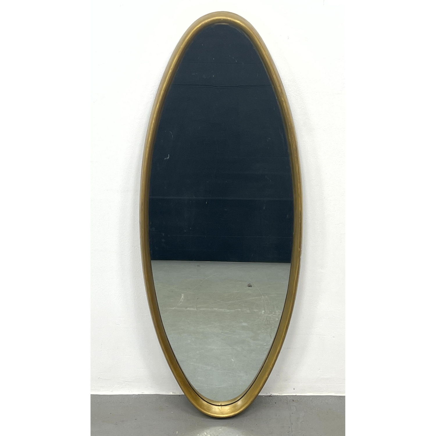Gilt Frame Oval mirror - LaBarge style.