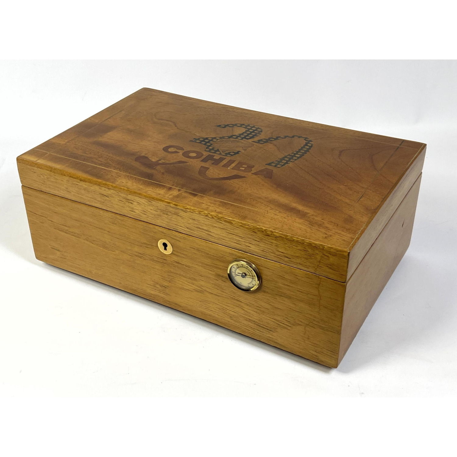 Cuban Humidor 30 Cohiba. Wood Box for