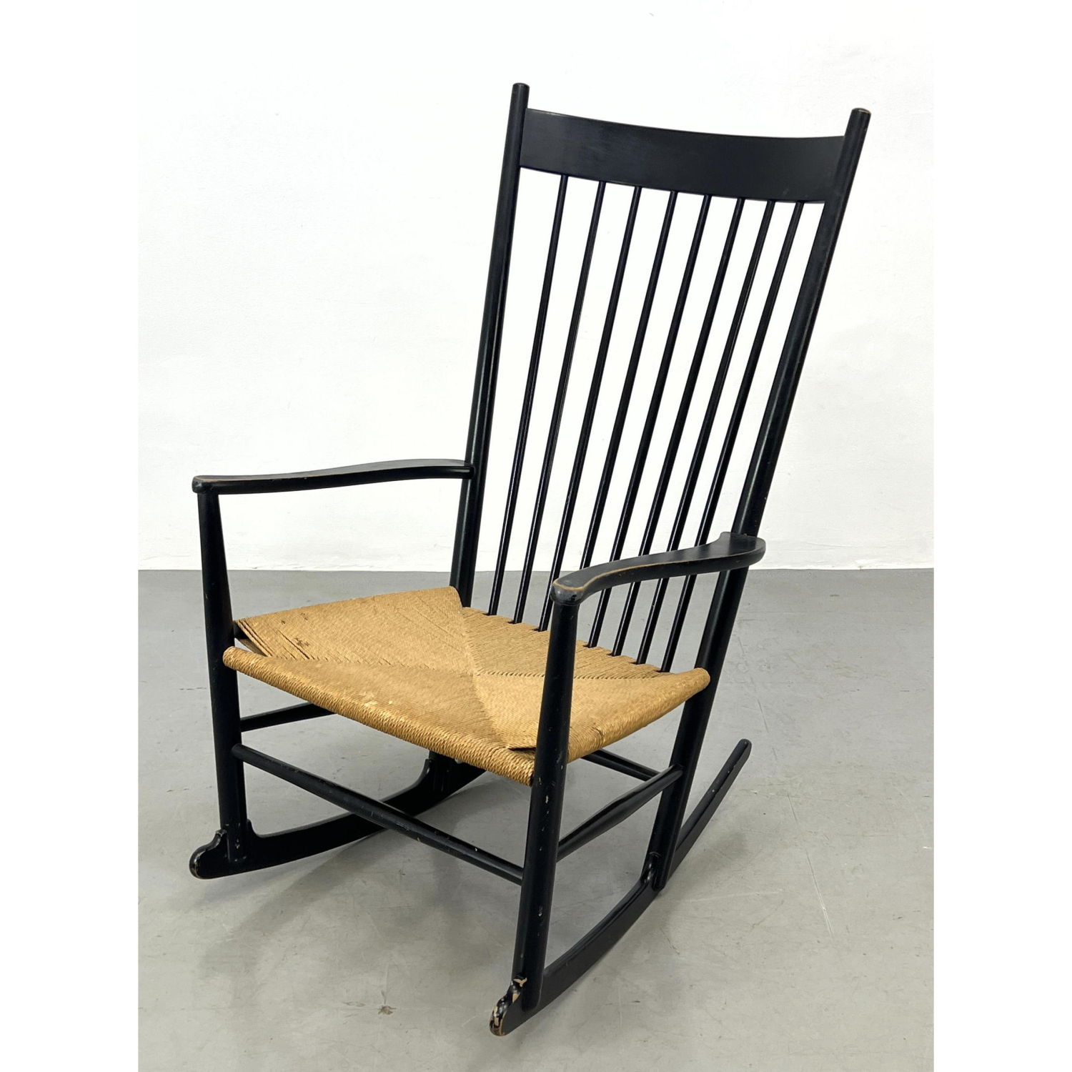 Hans Wegner rocking chair 

Dimensions: