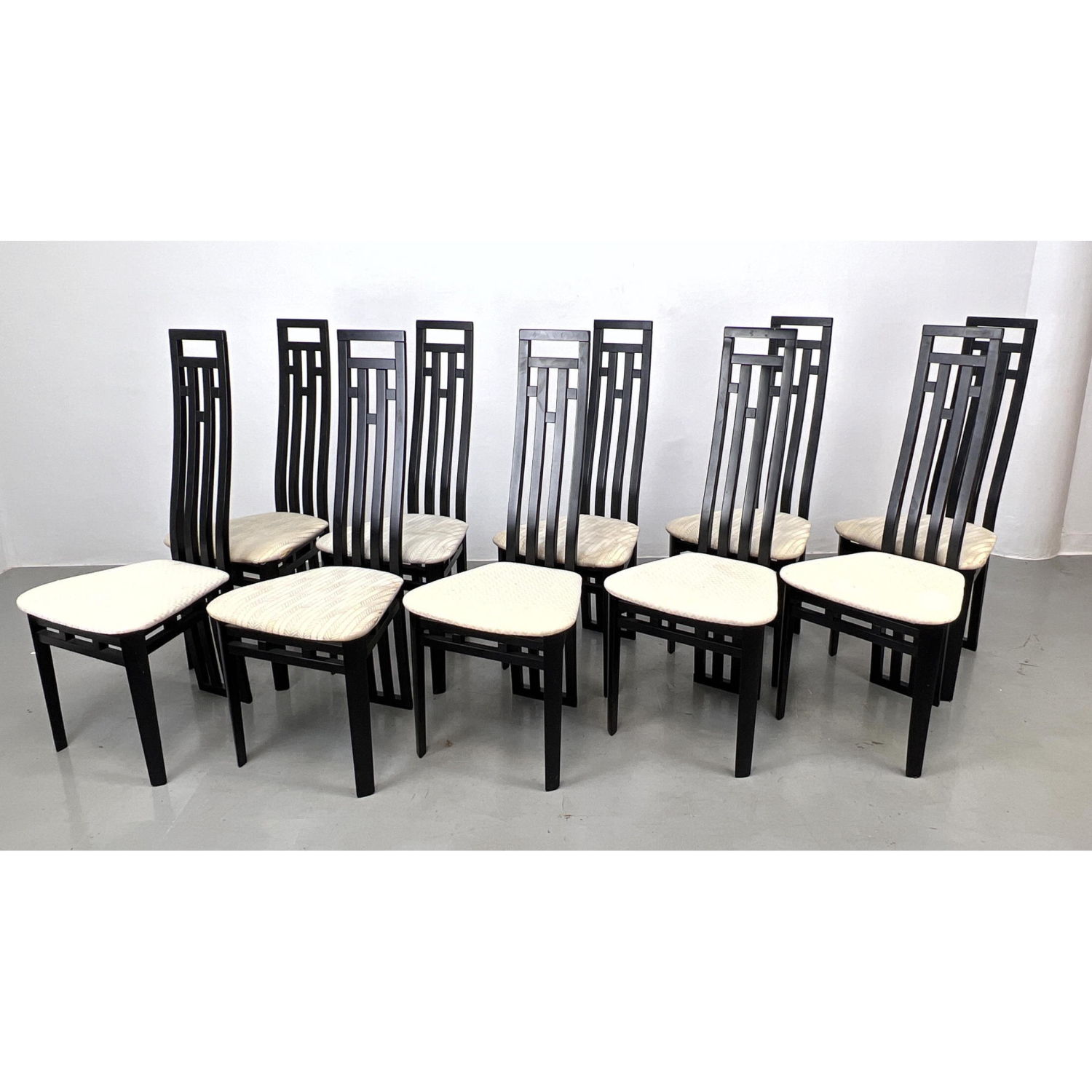 Set 10 A SIBAU spa Tall Back Dining 2b9110