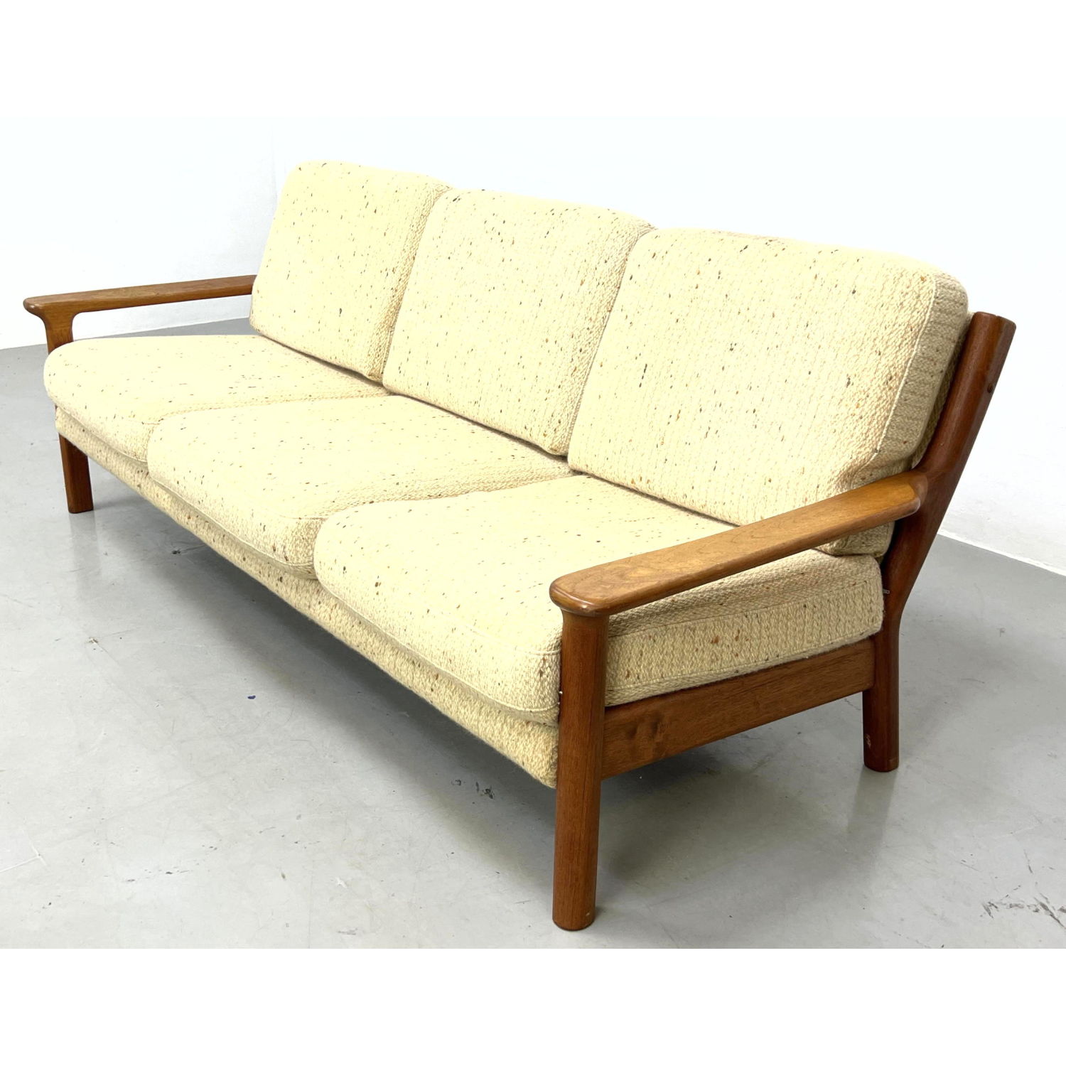 Danish Modern Teak Sofa Couch.