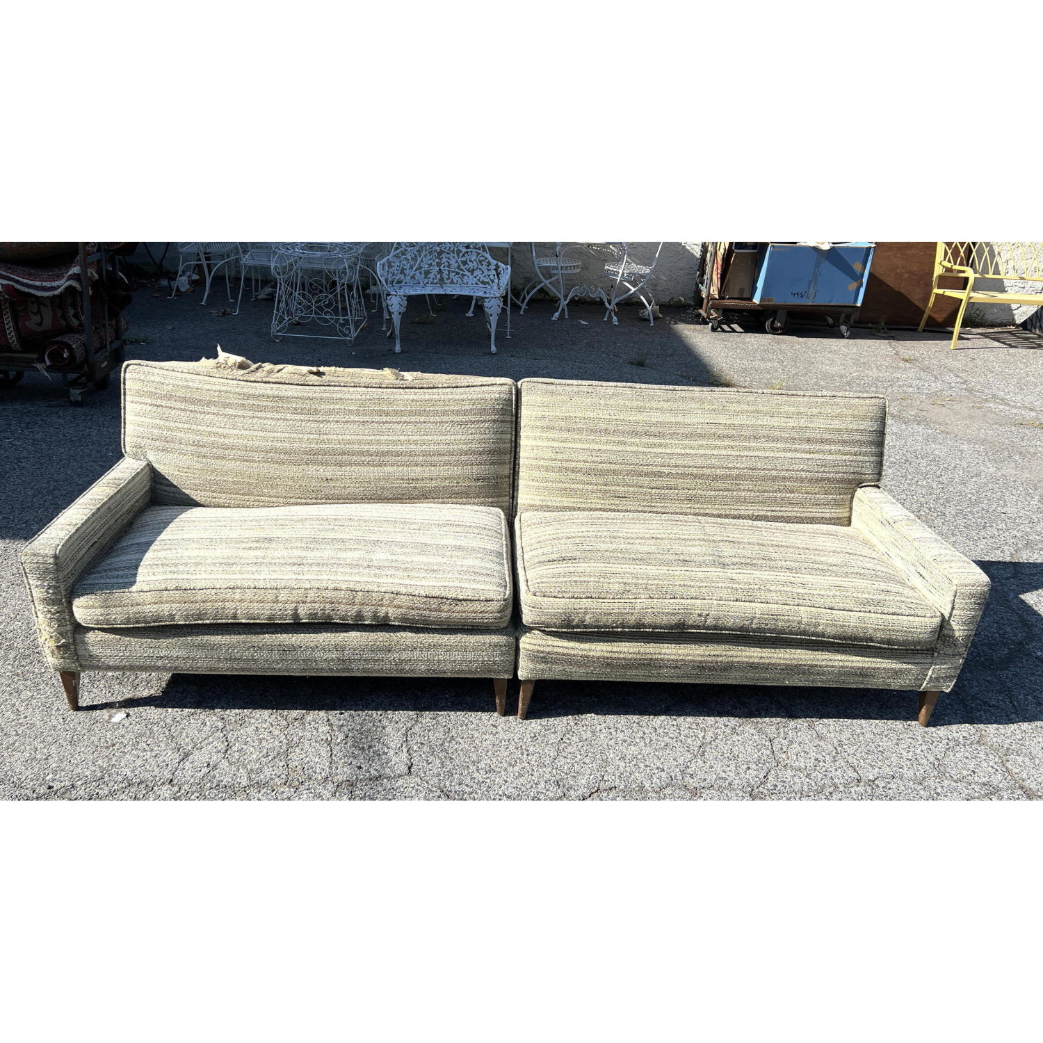 Paul McCobb 2 pc sectional Sofa