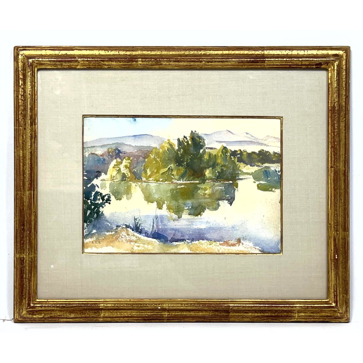 ALICE KENT STODDARD Watercolor 2b9127