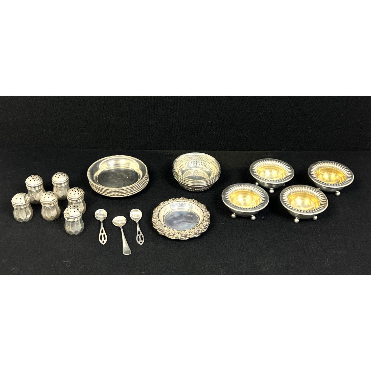 25pc Sterling Silver Small Tableware  2b9134