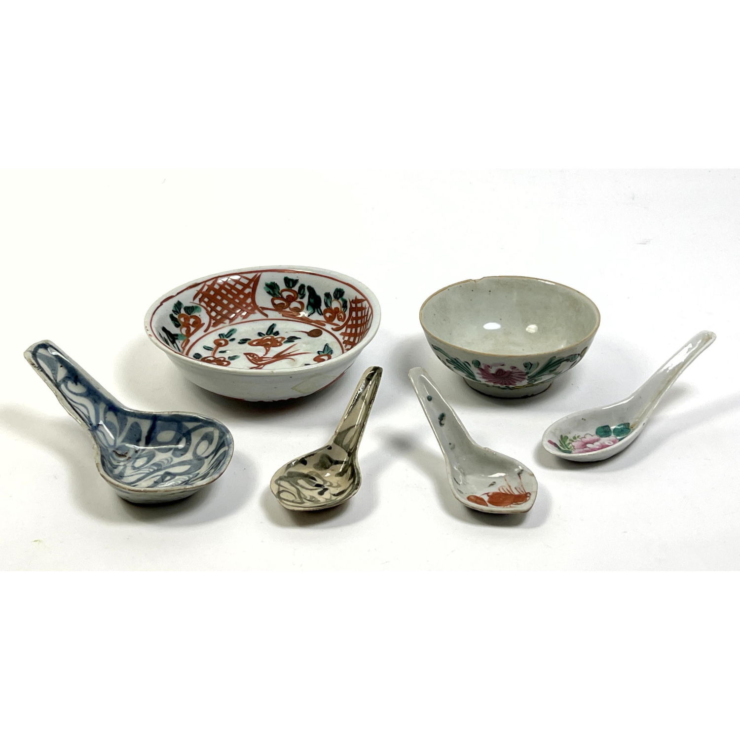 6pcs Chinese Porcelain Ming Famile 2b9140