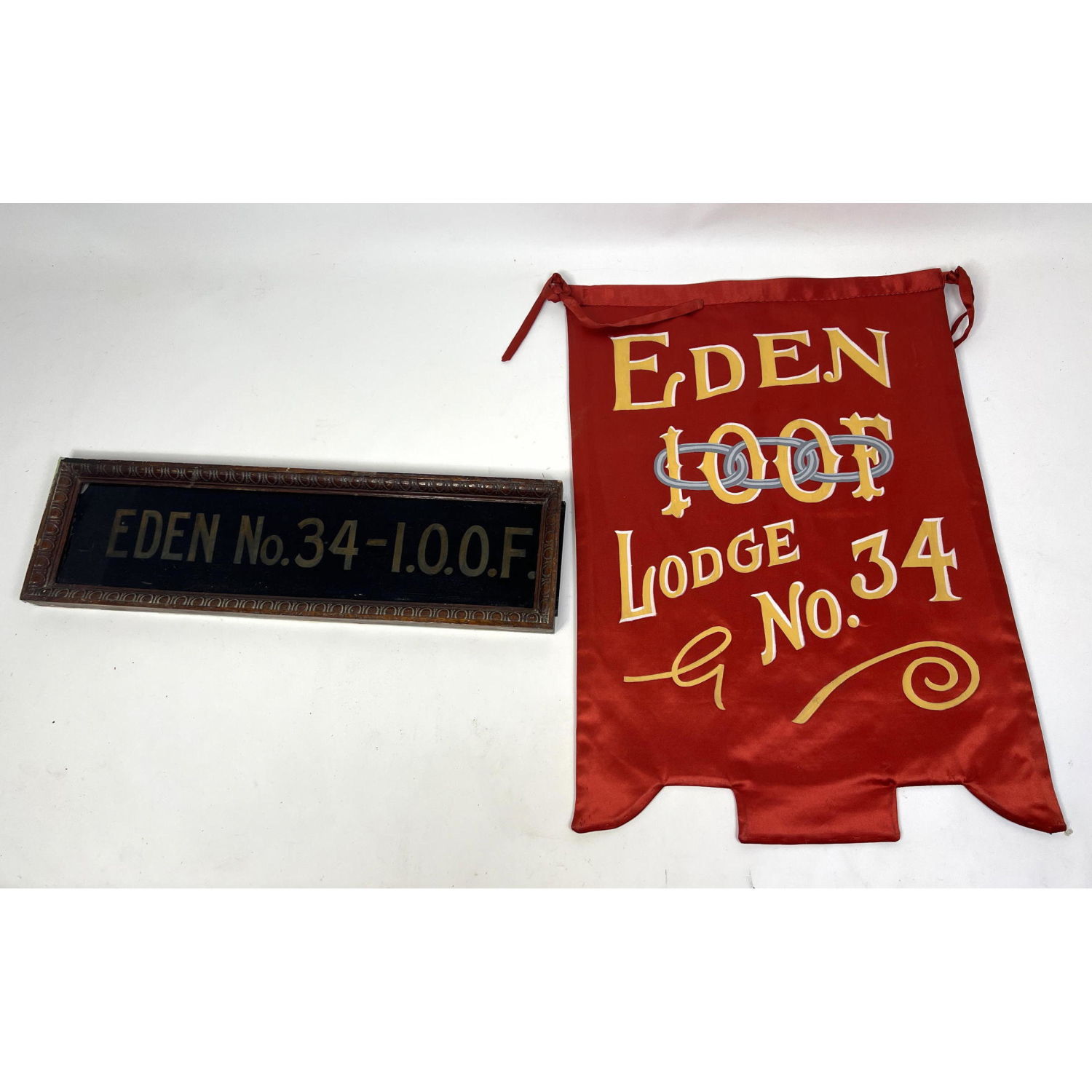 IOOF silk BANNER and sign from 2b91d5