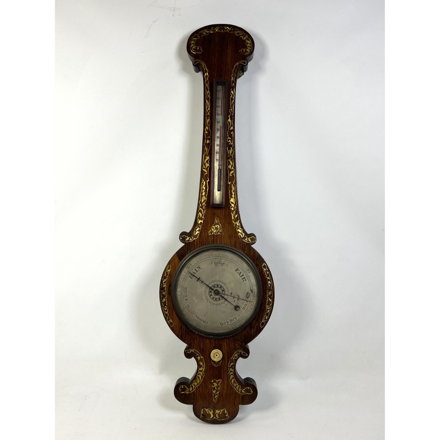 Antique Barometer Thermometer 

Dimensions: