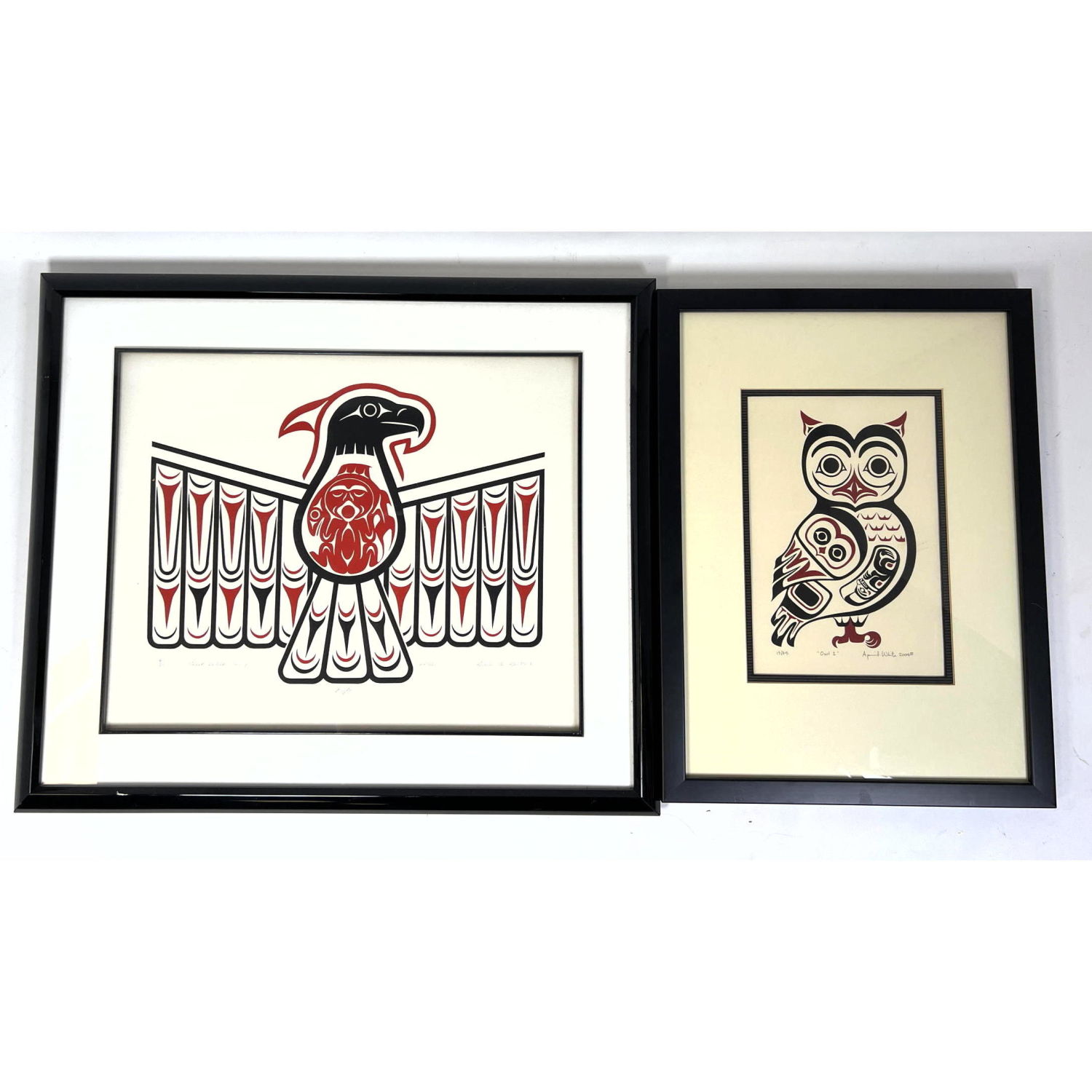 2pc North West Coast Salish Designs 2b9202