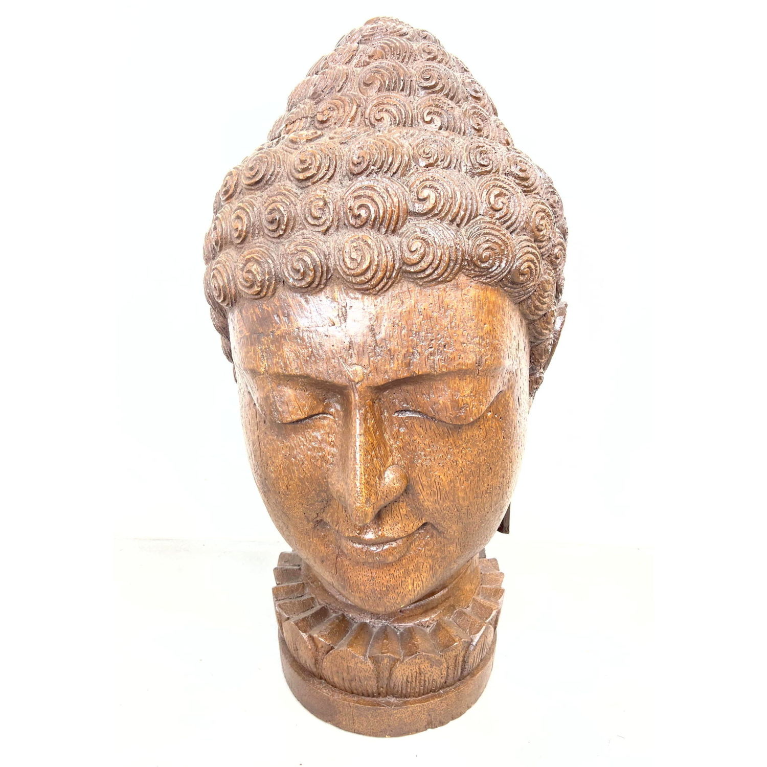 3 ft Large Carved Wood Buddha 2b9210