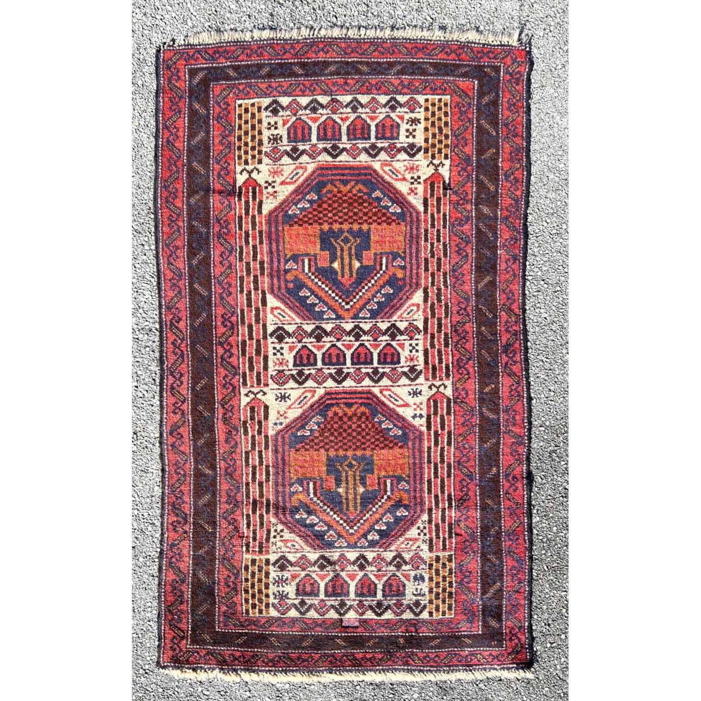 6'4 x 3'6 Handmade Oriental Carpet