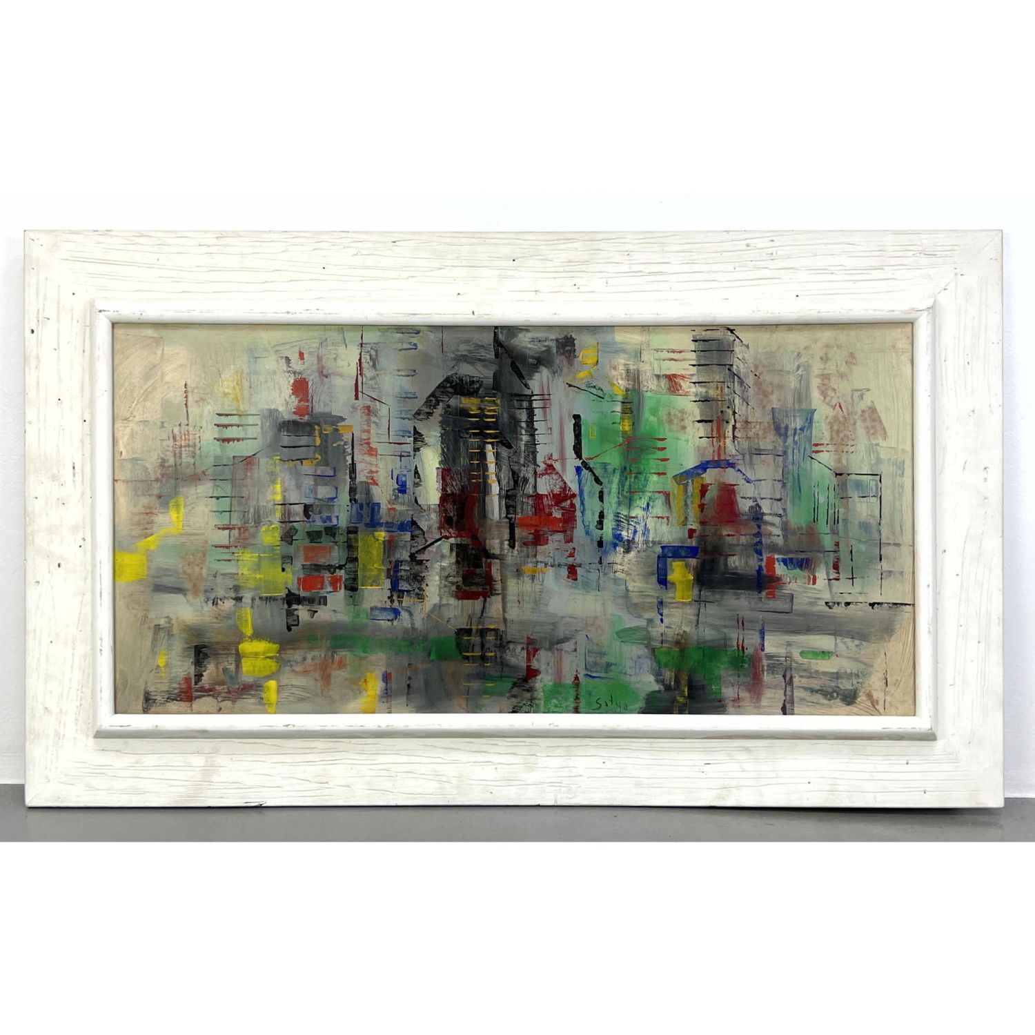 STAYA Abstract City scene early 2b9444