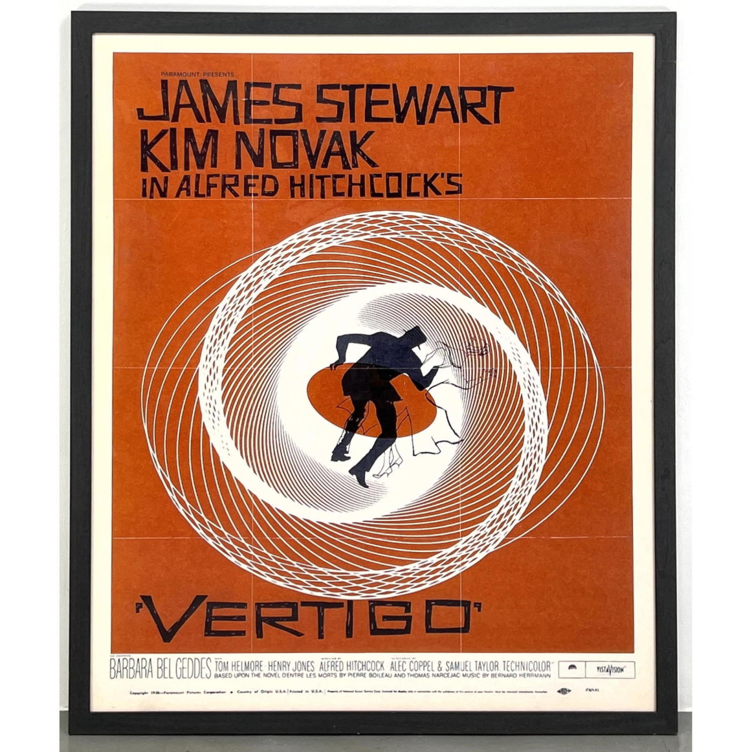 Vertigo Movie Poster reprint James 2b945c