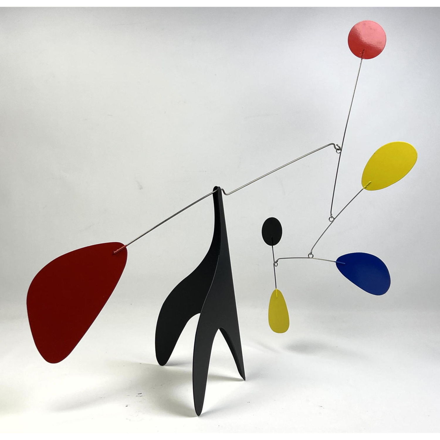 Primary Color Paddle Modernist Stabile